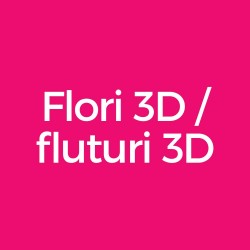 Flori 3d / fluturi 3d